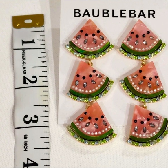 Baublebar Watermelon Earrings - Picture 3 of 4